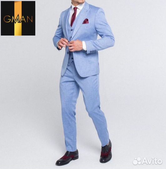 Мужской классический костюм на свадьбу
