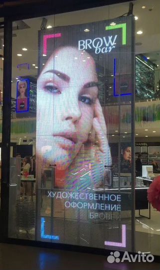 Светодиодный прозрачный экран от производителя