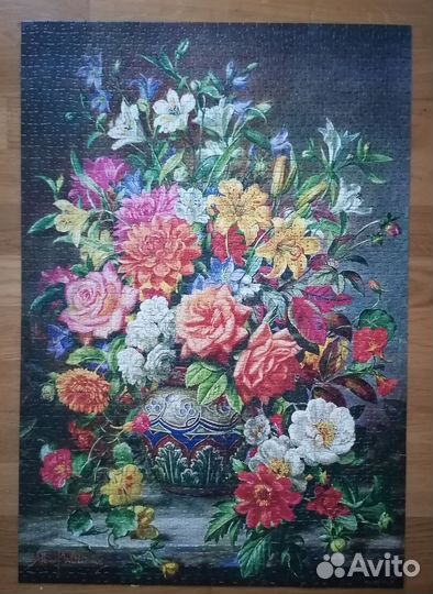 Пазл натюрморт 1500 деталей от Castorland