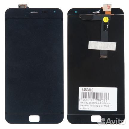 Дисплей для Meizu MX4 Pro + тачскрин (черный)