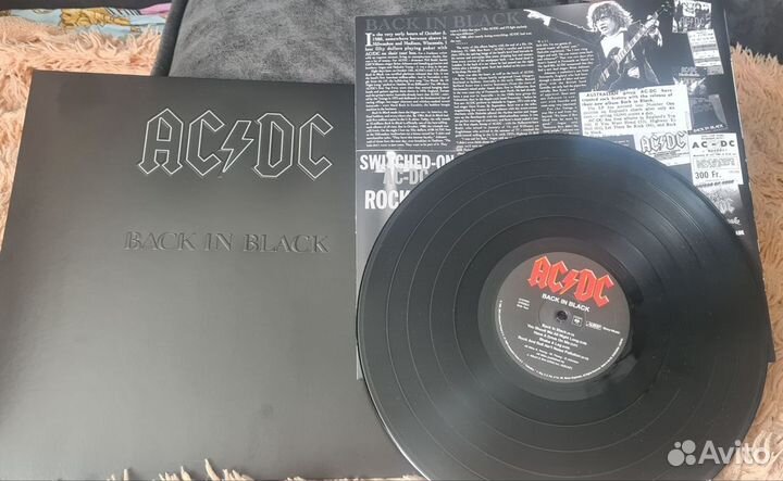 Acdc виниловая пластинка