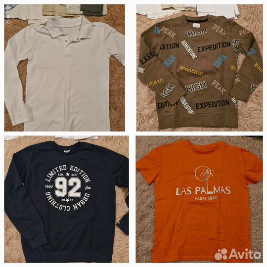 Вещи пакетом на мальчика 146 152