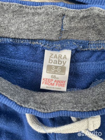 Костюм спортивный Zara baby 68