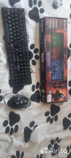 Набор клавиатура мышь игровая