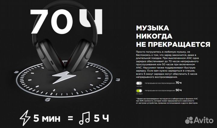 Наушники беспроводные Xiaomi 1more SonoFlow Новые