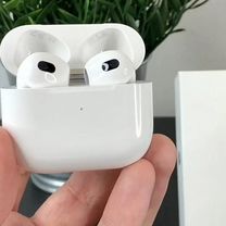 Airpods 3 (новые, ростест, бонус чехол)