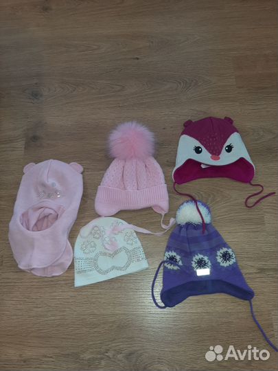 Детские шапочки для девочек