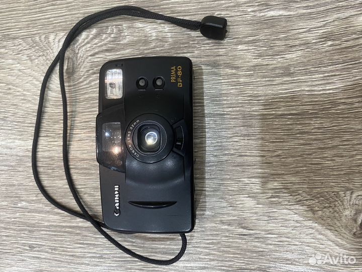 Плёночный фотоаппарат canon prima bf-80