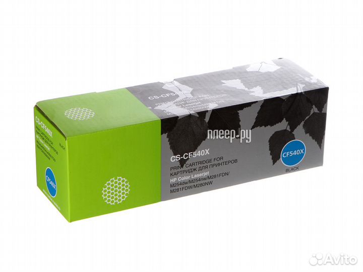 Cactus CS-CF540X Black для HP LJ M254dw/M280nw