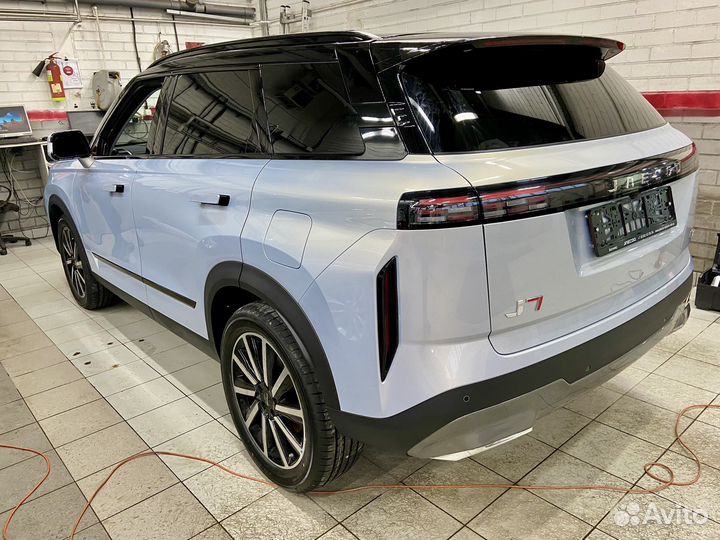 Тонирование стекол авто