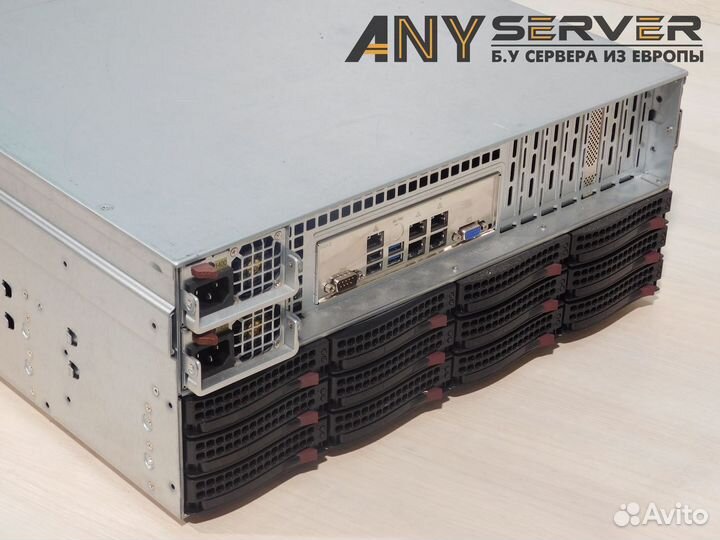 Сервер Supermicro 6048R 2x E5-2697v3 512Gb 36LFF