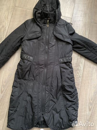 Удлиненная куртка плащ