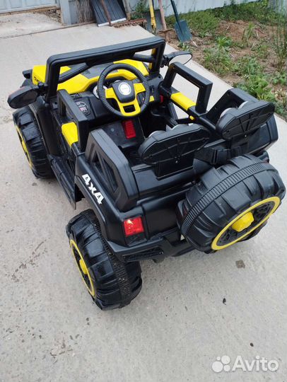 Электромобиль детский kreiss джип