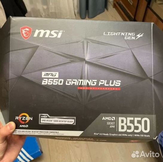 Материнская плата MSI MPG B550 gaming plus