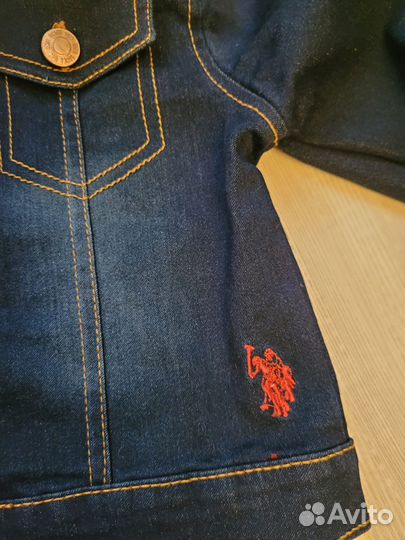 Куртка джинсовая и платье US Polo Assn