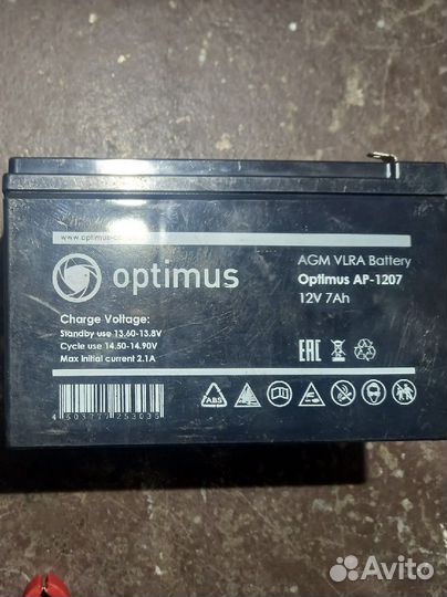 Аккумулятор AGM 12v и 6v