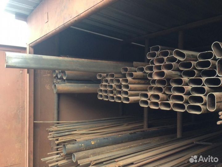 Труба плоскоовальная 78 х 38 х 2.5