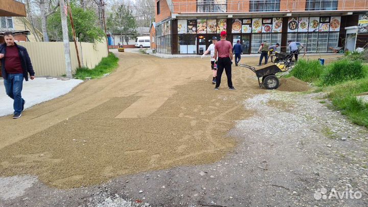 Асфальтирование, Благоустройство