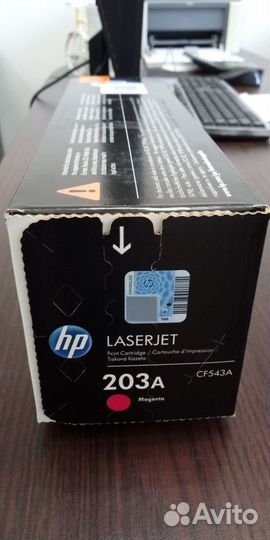 Картридж hp 203А. Оригинал