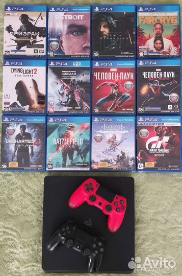 Sony playstation 4 PS4 slim 500gb бу