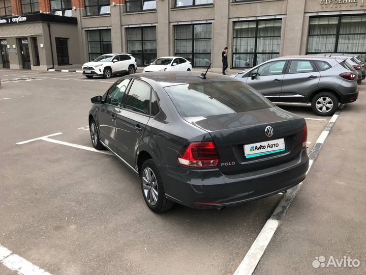 Volkswagen Polo 1.6 AT, 2018, 213 793 км