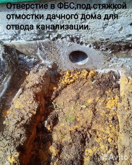 Отверстия в бетоне,кирпиче. Алмазное бурение