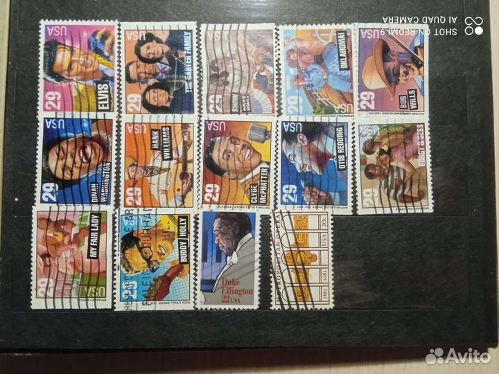 Почтовые марки. Искусство