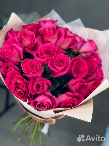 Ароматные розы, розы Эквадор, букет роз