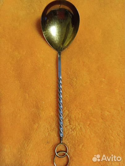 Винтажная ложка десертная