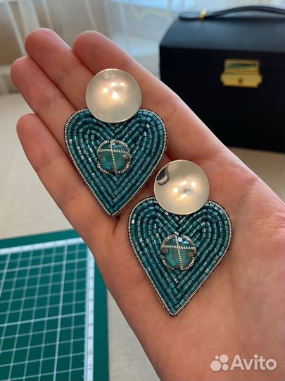Серьги ручная работа