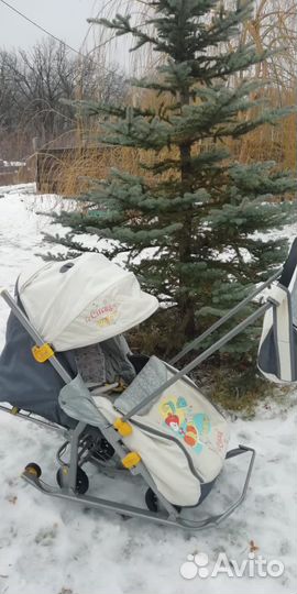 Санки коляска