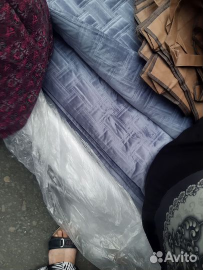 Покрывало велюровое, стеганное, 220х240см