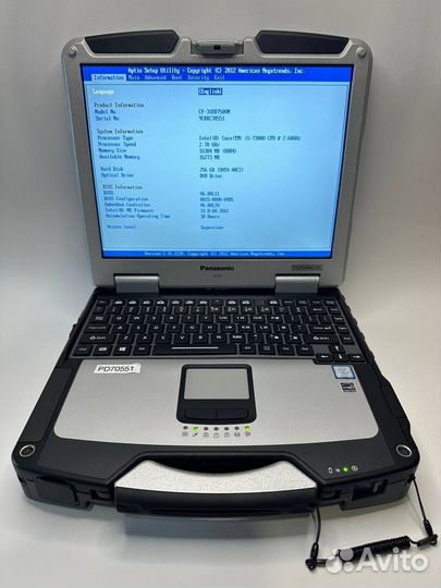 Защищенный ноутбук Panasonic CF-31 MK6 идеальная
