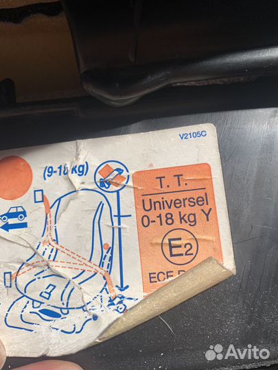 Автокресло от 0-18кг