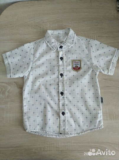 Рубашка для мальчика 2-3 лет