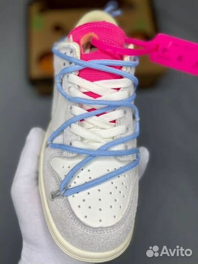 Кроссовки Nike dunk low off white