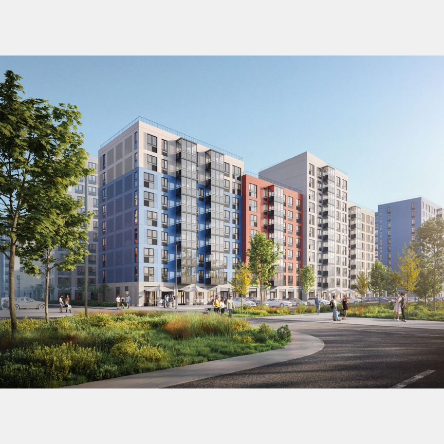 2-к. квартира, 57,6 м², 6/11 эт.