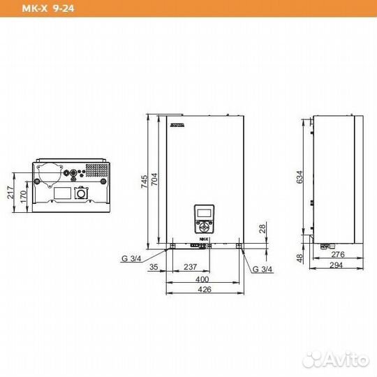 Электрокотел Zota MK-X 15