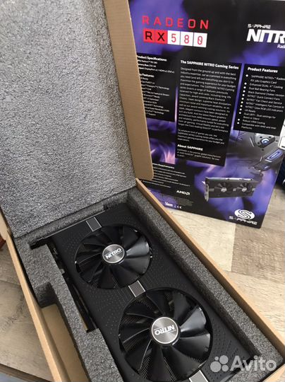 Видеокарта Sapphire RX580