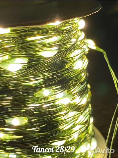 Гирлянда роса 100м