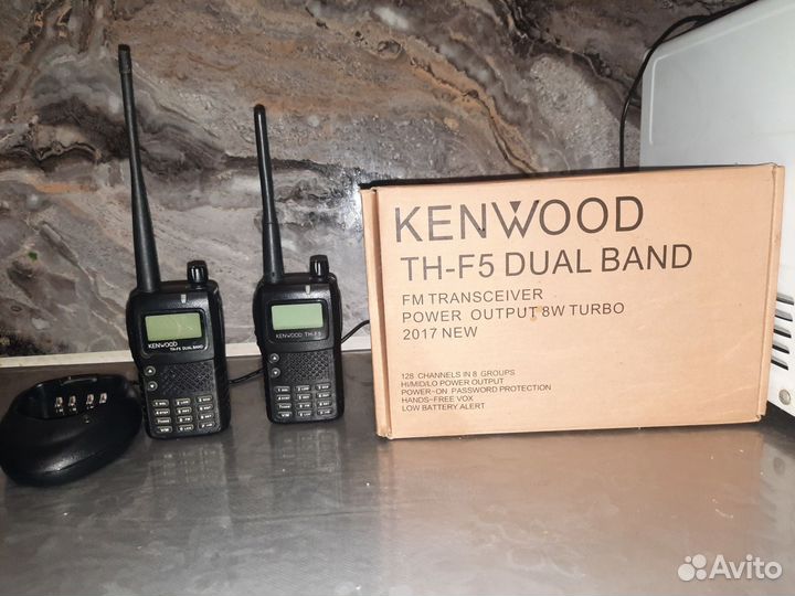 Рация kenwood TH-F5 Dual band