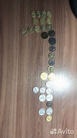 Монеты магнита разные