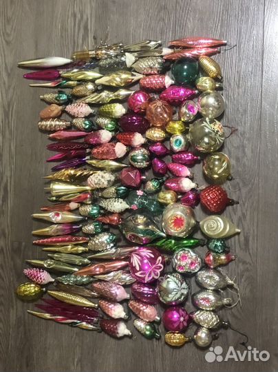 Елочные играшки СССР