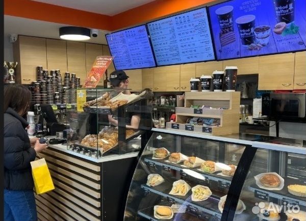 Кофейня в бизнес центре с наработанной базой клиен
