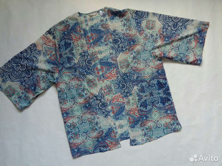 Хаори, кимоно, летняя рубашка оверсайз