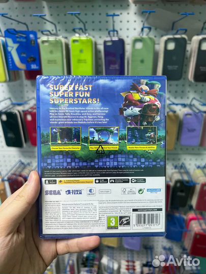 Sonic Superstars ps5 (Новый Диск)