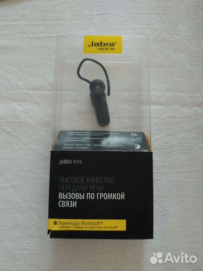 Bluetooth гарнитура jabra mini