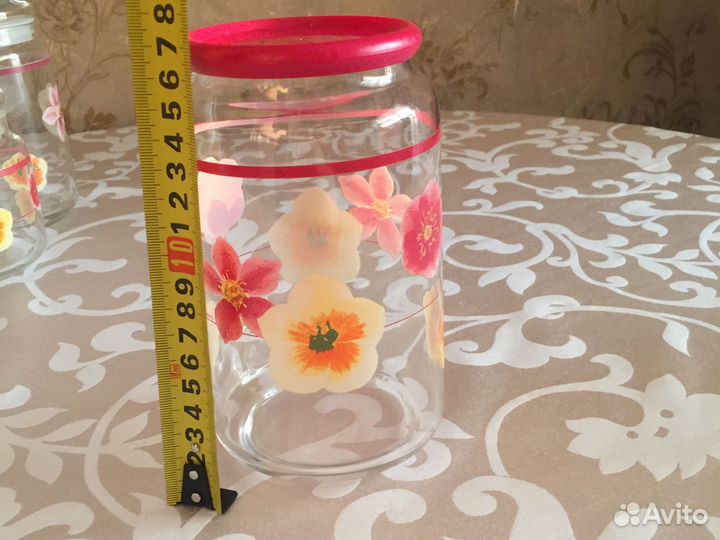 Банки для сыпучих стекло люминарк