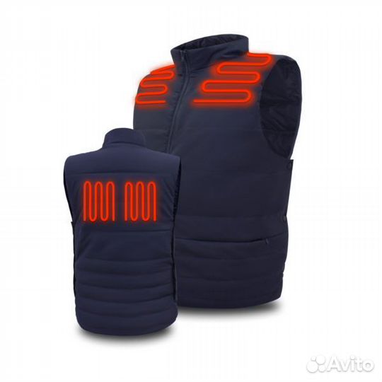 Жилет с подогревом ecosapiens hunter 5V USB