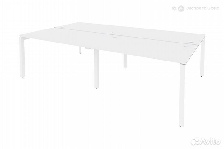 Стол-бенч двойной на П-образном м/к Onix O.MP-D.RS